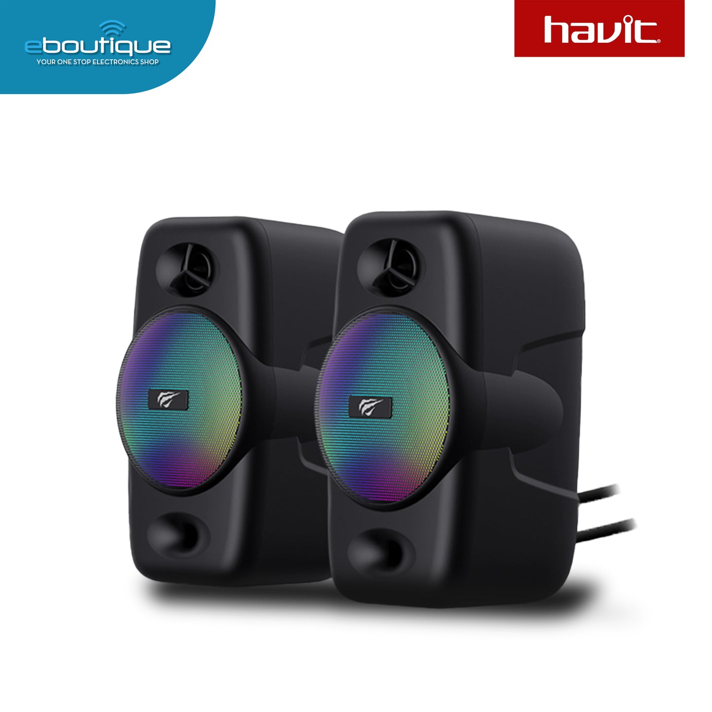 Havit SK213 RGB Light Computer Speaker (HAVSK213BLK)