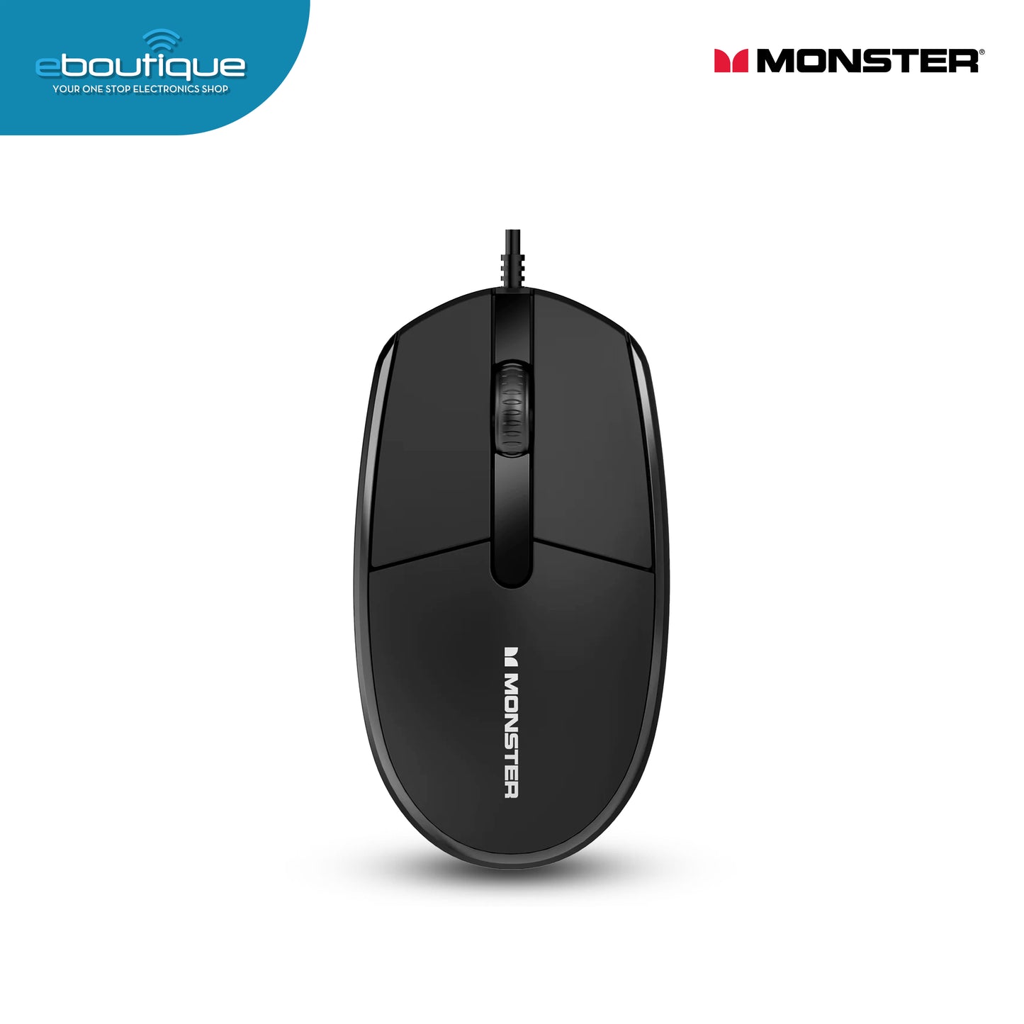 Monster Airmars KM1 Wired Mouse 3 Button (SEAKM1MOUSE)