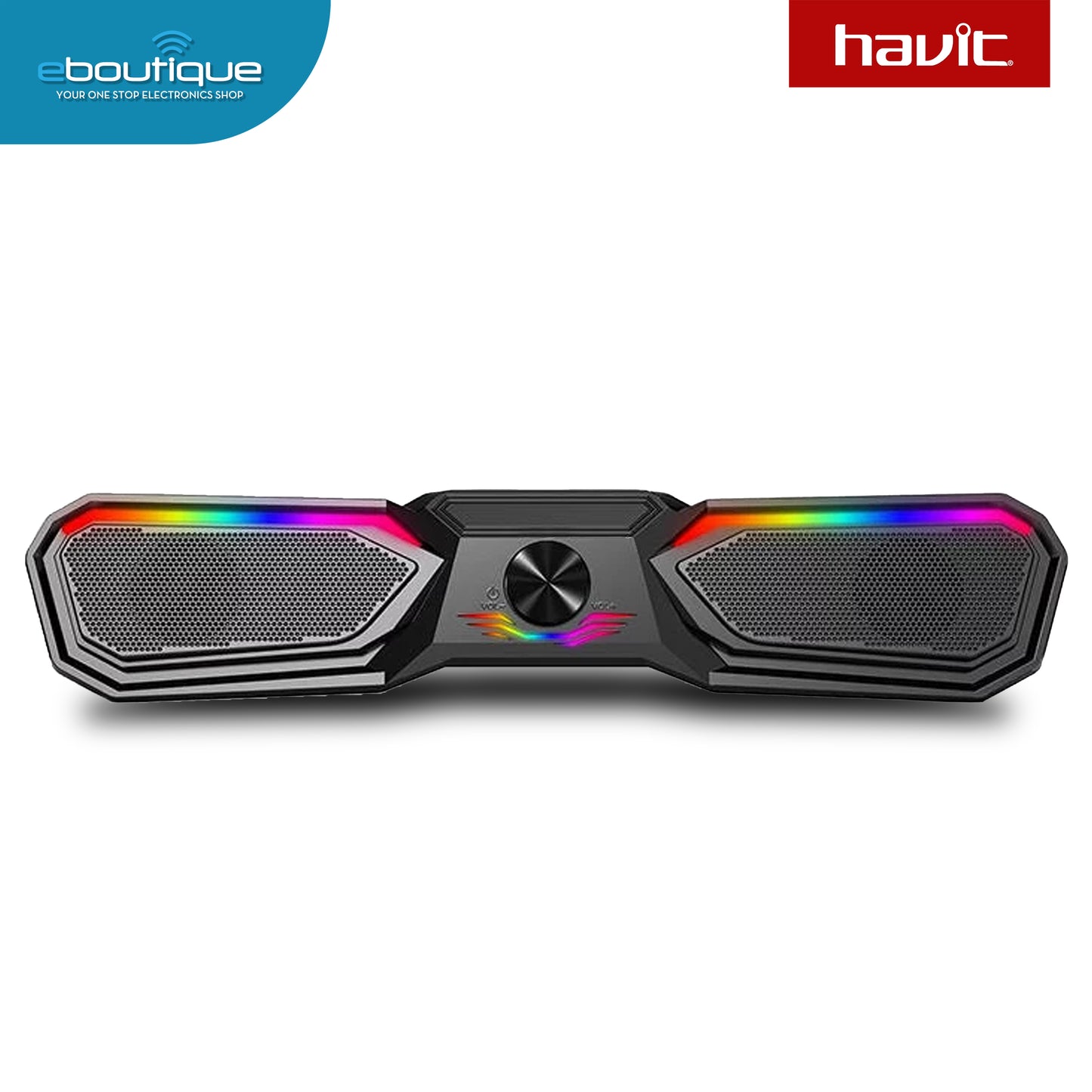 Havit SK213 RGB Light Computer Speaker (HAVSK213BLK)