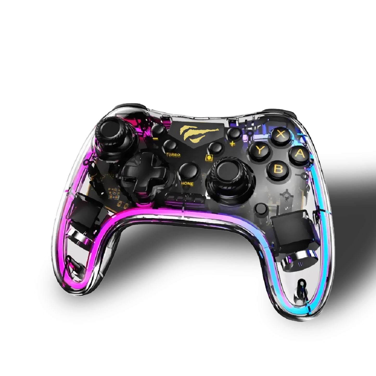 Havit G180BT Transparent RGB Gamepad (HACG180BT)