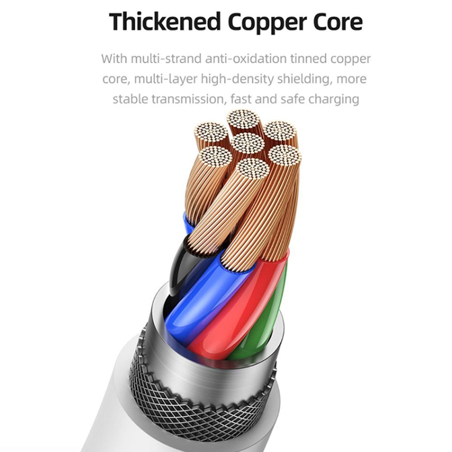 USAMS US-SJ615 U84 TYPE-C TO TYPE-C PD 100W CHARGING DATA CABLE