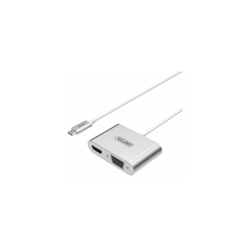 Y-V100SL USB 3.1 UNITEK Type-C to HDMI & VGA Convertor.