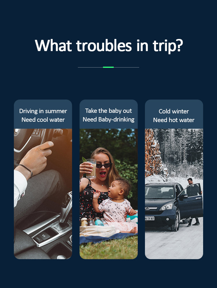 USAMS US-ZB160 Car Cooling And Heating Smart Cup