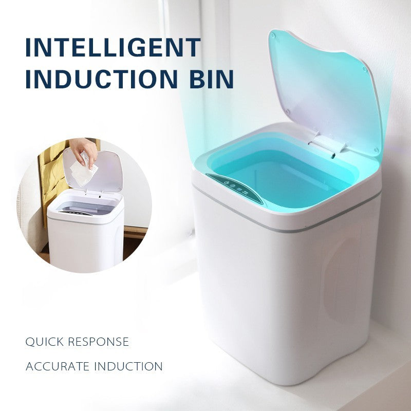 Automatic Sensor Dust Bin Intelligent Induction Trash Can 14L