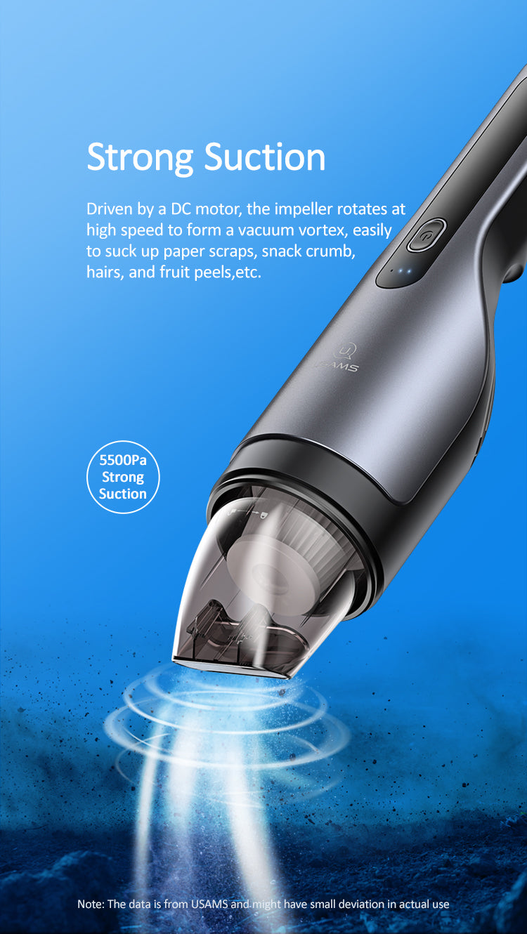 USAMS US-ZB108 Mini Handheld Vacuum Cleaner