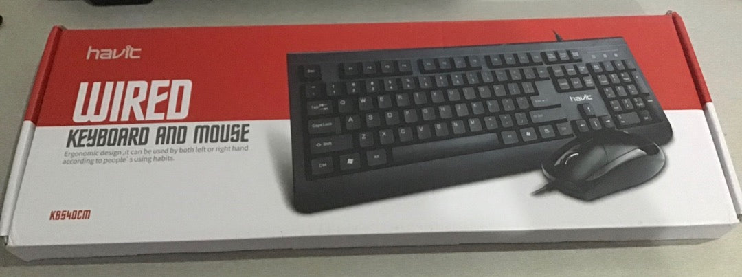 HAVIT HV-KB540CM KEYBOARD WITH MOUSE COMBO