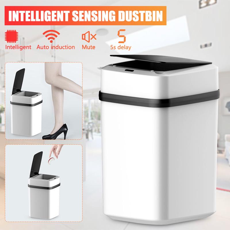 Automatic Sensor Dust Bin Intelligent Induction Trash Can 14L