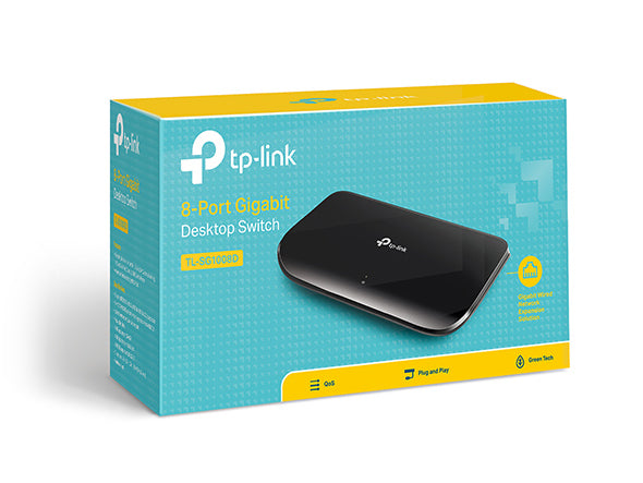 TPLINK TL-SG1008D 8-PORT GIGABIT DESKTOP SWITCH