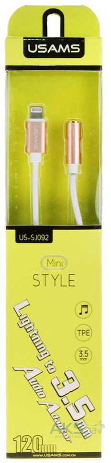 USAMS US-SJ092 LIGHTNING TO 3.5MM AUDIO ADAPTER