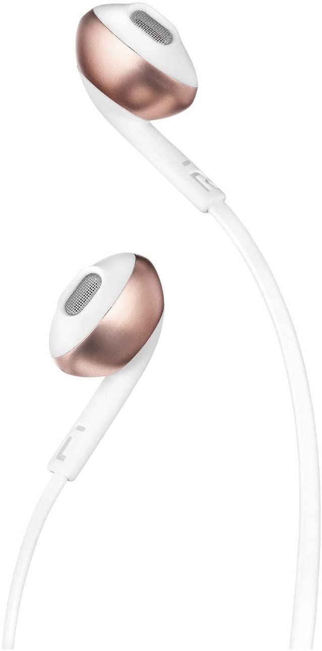 JBL TUNE 205 EARBUD HEADPHONE ROSEGOLD
