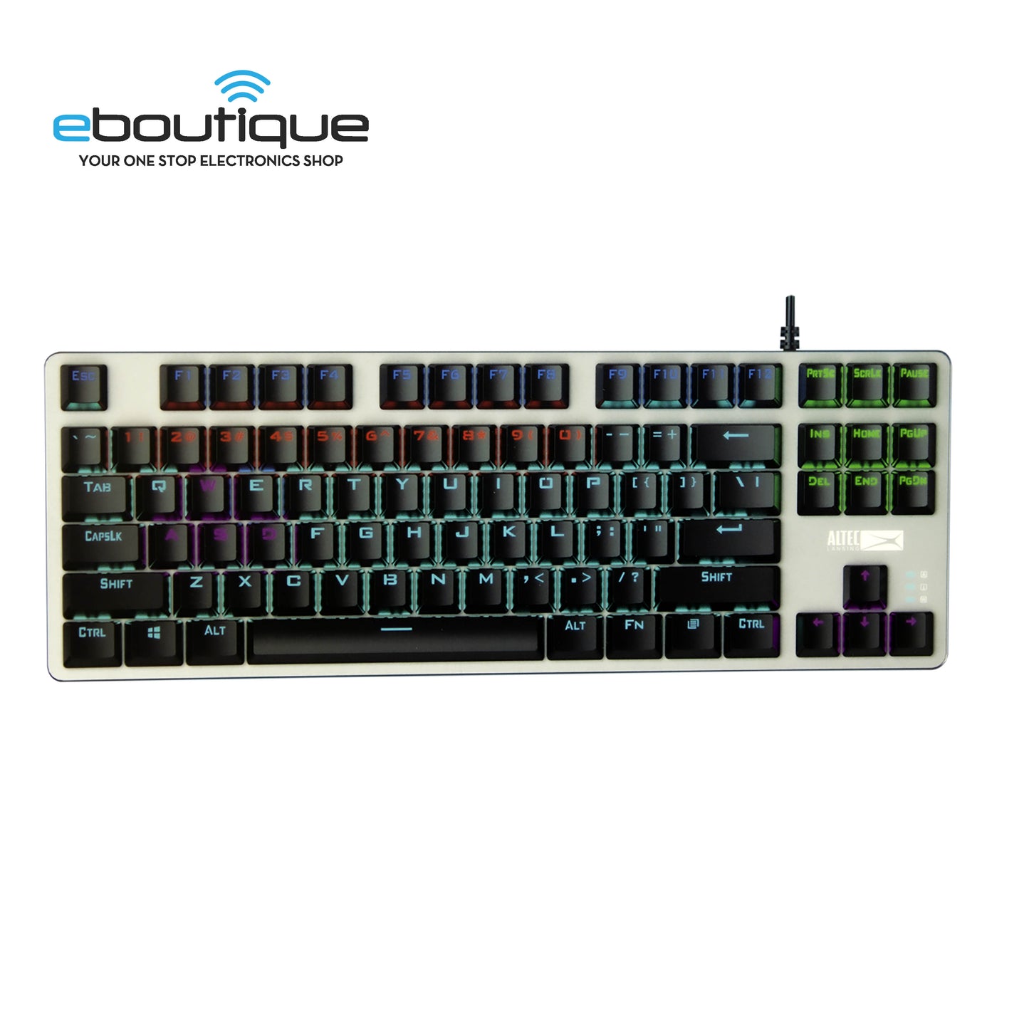 Altec Lansing Mechanical Gaming Keyboard for Laptop/Computer (ALGK8404)