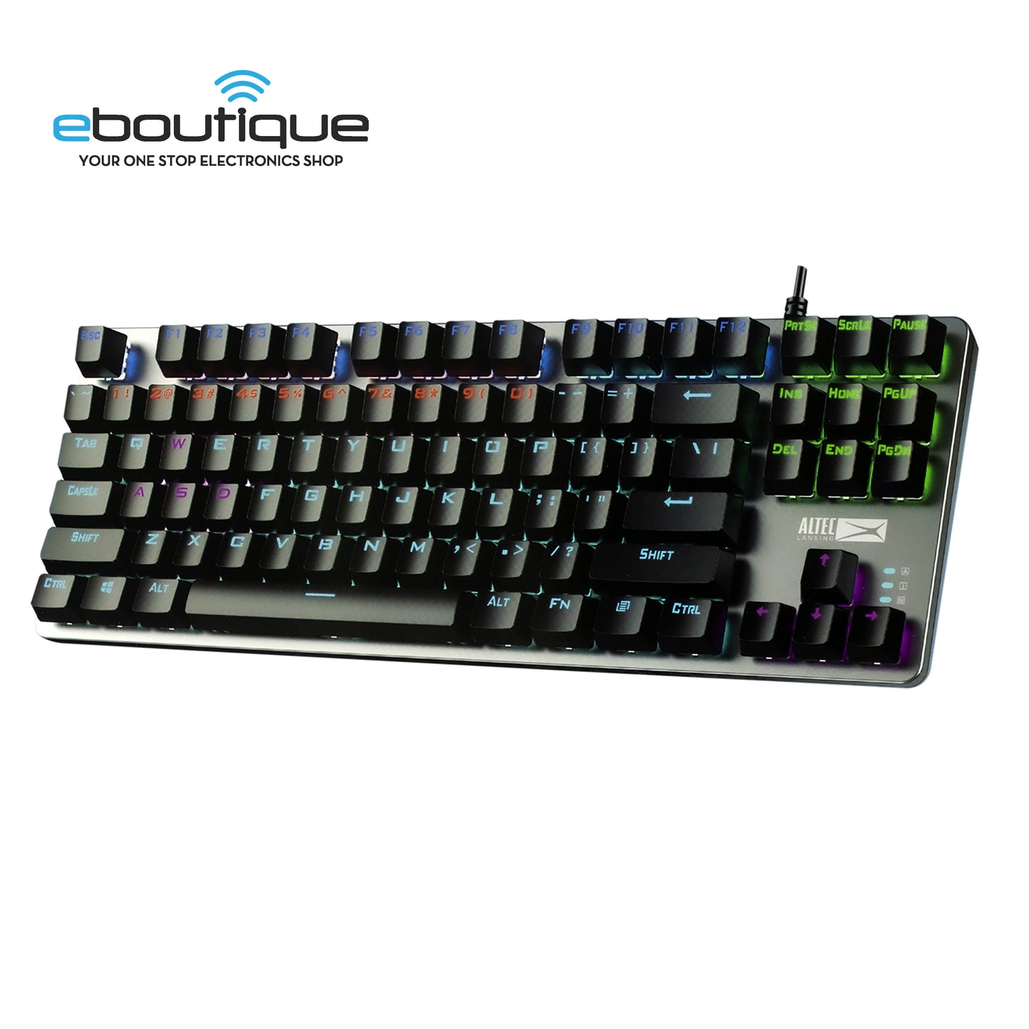 Altec Lansing Mechanical Gaming Keyboard for Laptop/Computer (ALGK8404)
