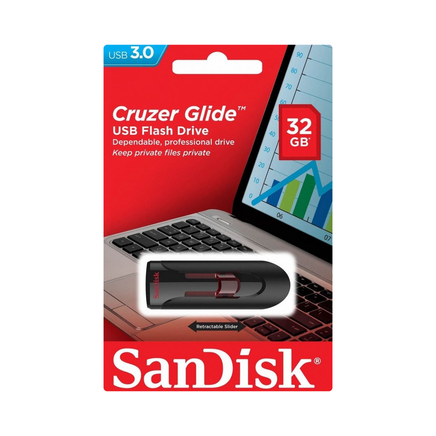 Sandisk Cruzer Glide 3.0 Flashdrive