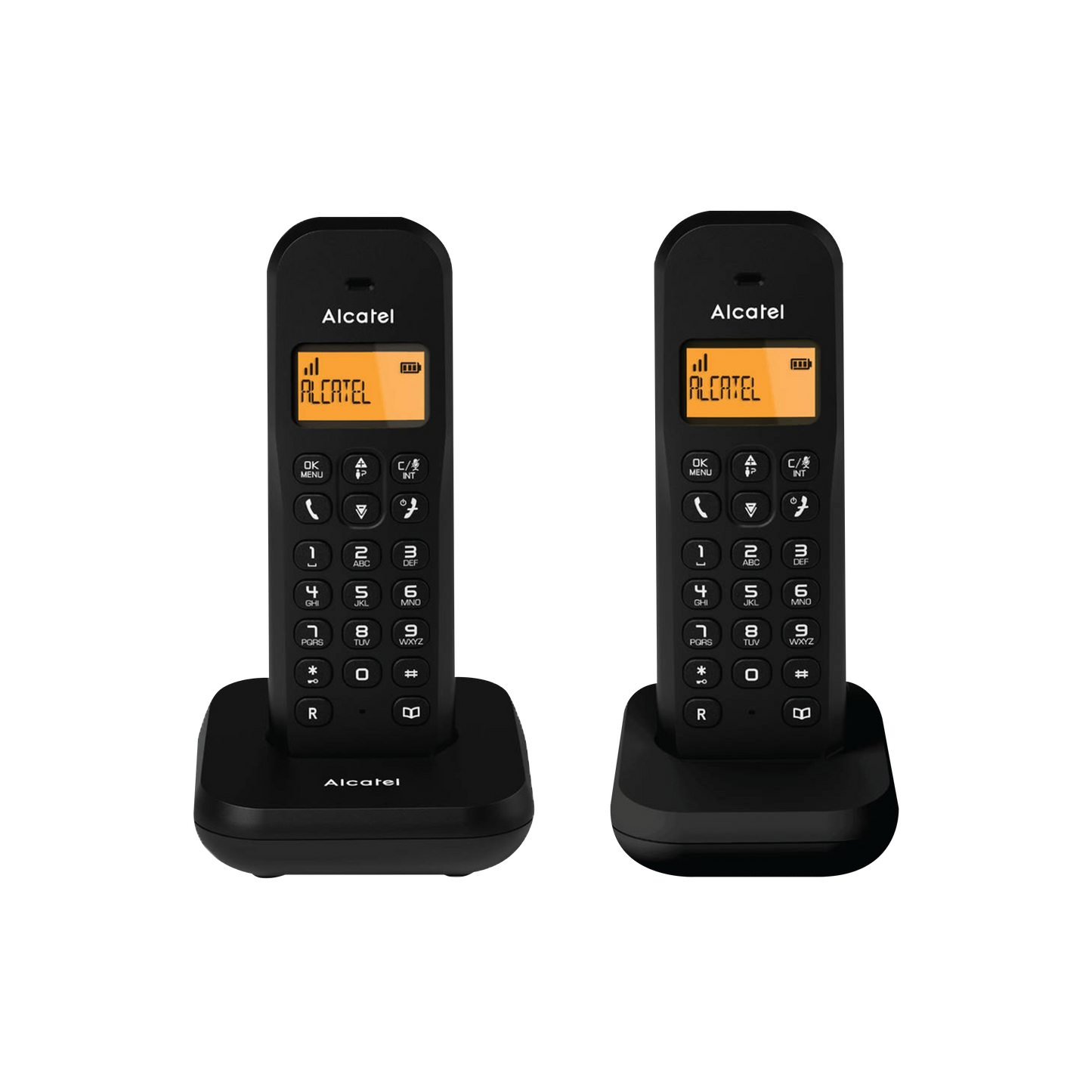 Alcatel Cordless Telephone with Caller ID E155 Duo