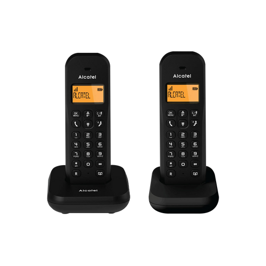 Alcatel Cordless Telephone with Caller ID E155 Duo