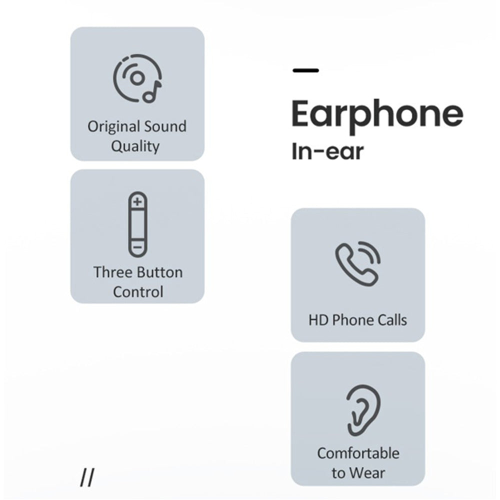 USAMS EP-41 3.5MM IN -EAR EARPHONE 1.2M WITH MIC
