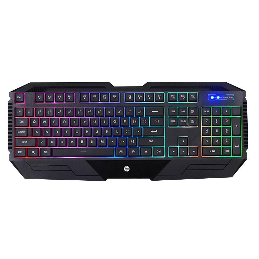 HP Gaming Ergonomic Backlit Keyboard and Mouse Combo GK1100