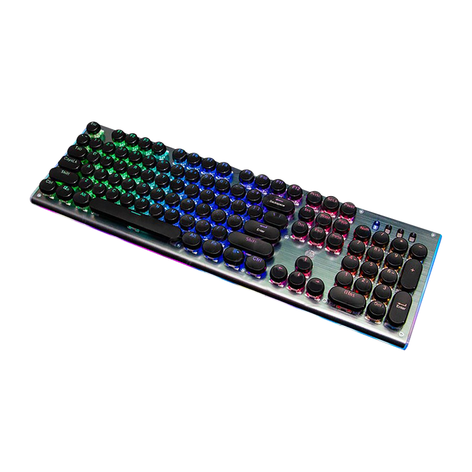 HP Gaming Mechanical Retro Typewriter Keyboard GK600YS