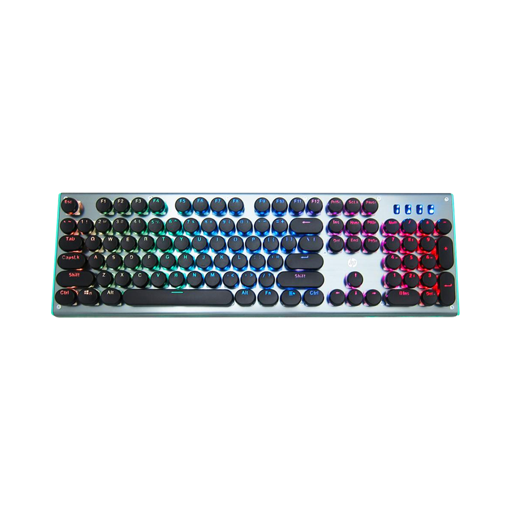 HP Gaming Mechanical Retro Typewriter Keyboard GK600YS