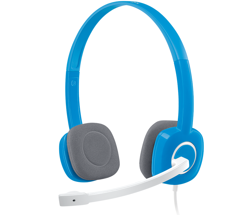 Logitech Stereo Headset with Rotating Boom Mic H150