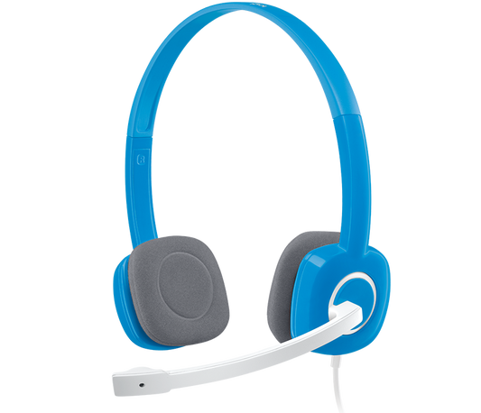 Logitech Stereo Headset with Rotating Boom Mic H150