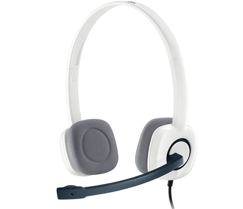 Logitech Stereo Headset with Rotating Boom Mic H150