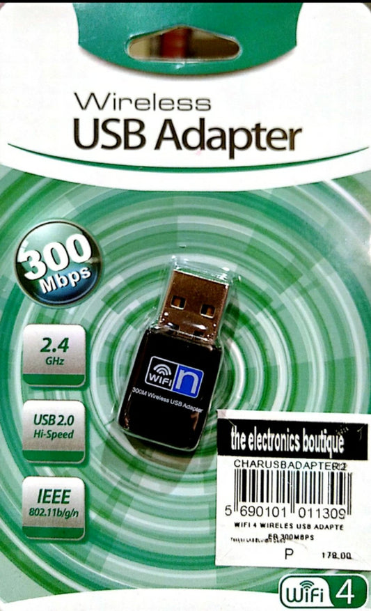 WIFI WIRELESS ADAPTER Adapter 300mbps Usb Wifi adapter Receiver 2.4ghz bluetooth