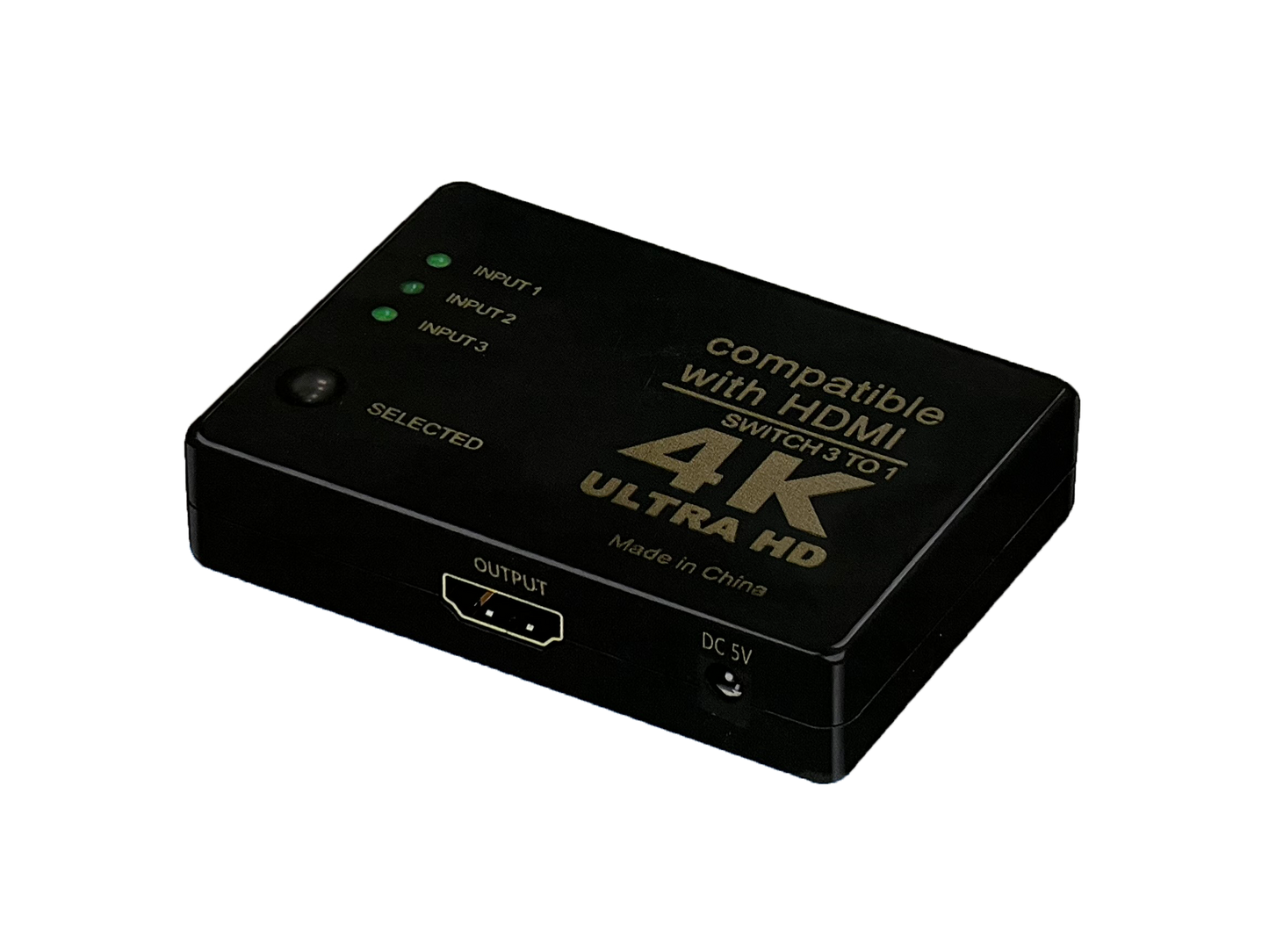 RCA HDMI Switch 3-input, 1-output w/ remote control