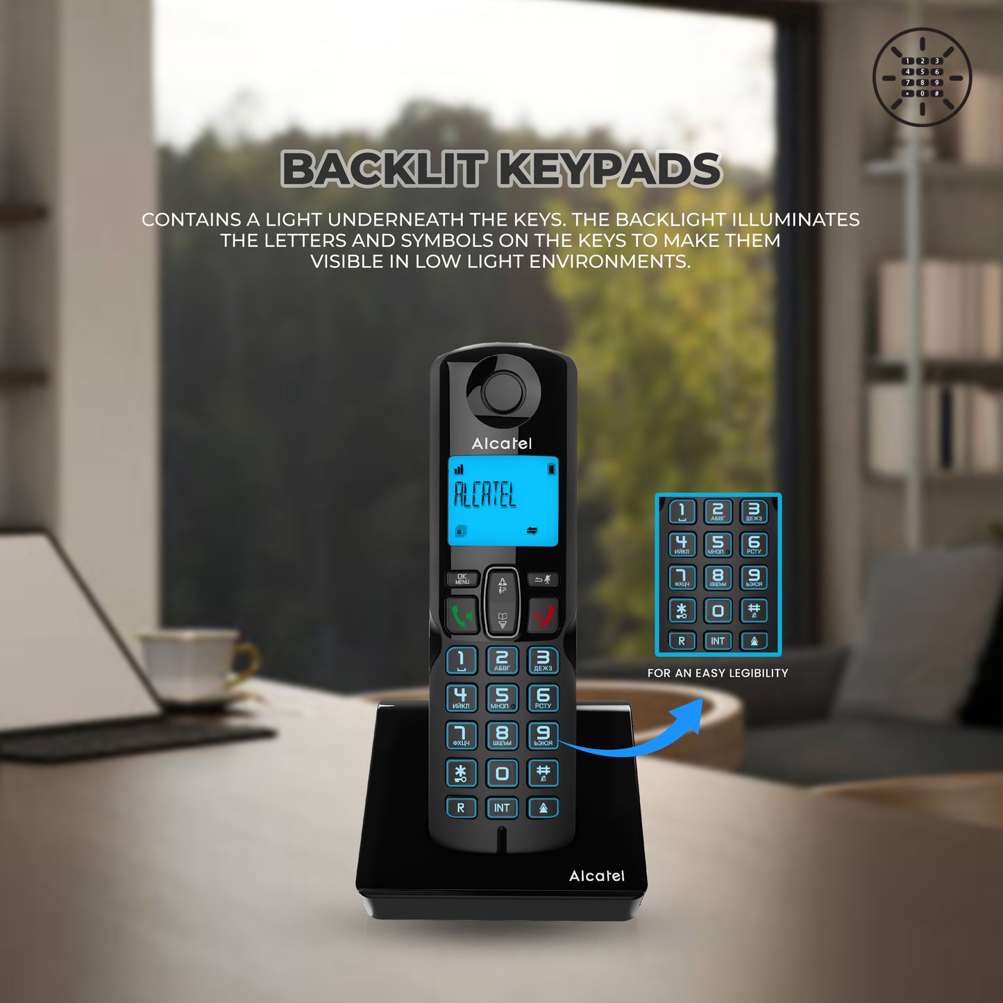Alcatel S250 with Easy Call-Block function