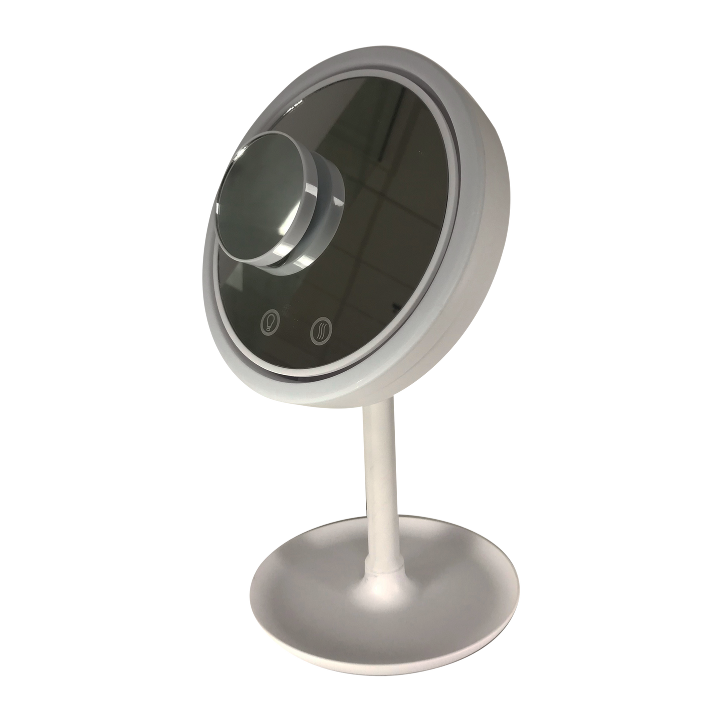 Led Fan Mirror with Bonus Suction Cup Mirror