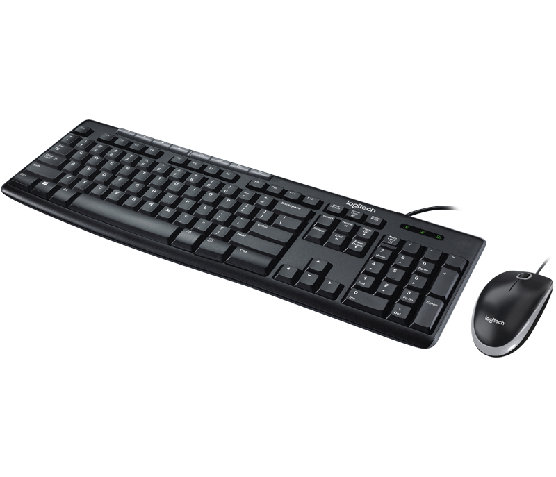 Logitech Media Keyboard and Mouse Combo MK200
