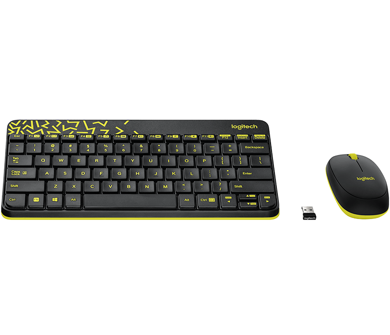Logitech Wireless Keyboard and Mouse Combo MK240