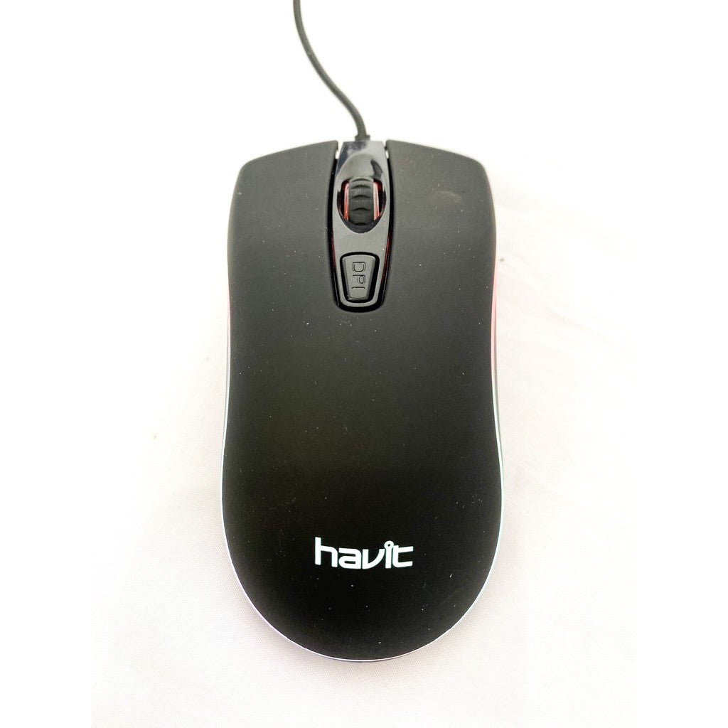 HAVIT MS72 Wired USB Gaming Mouse 1200 DPI with RGB Ligh
