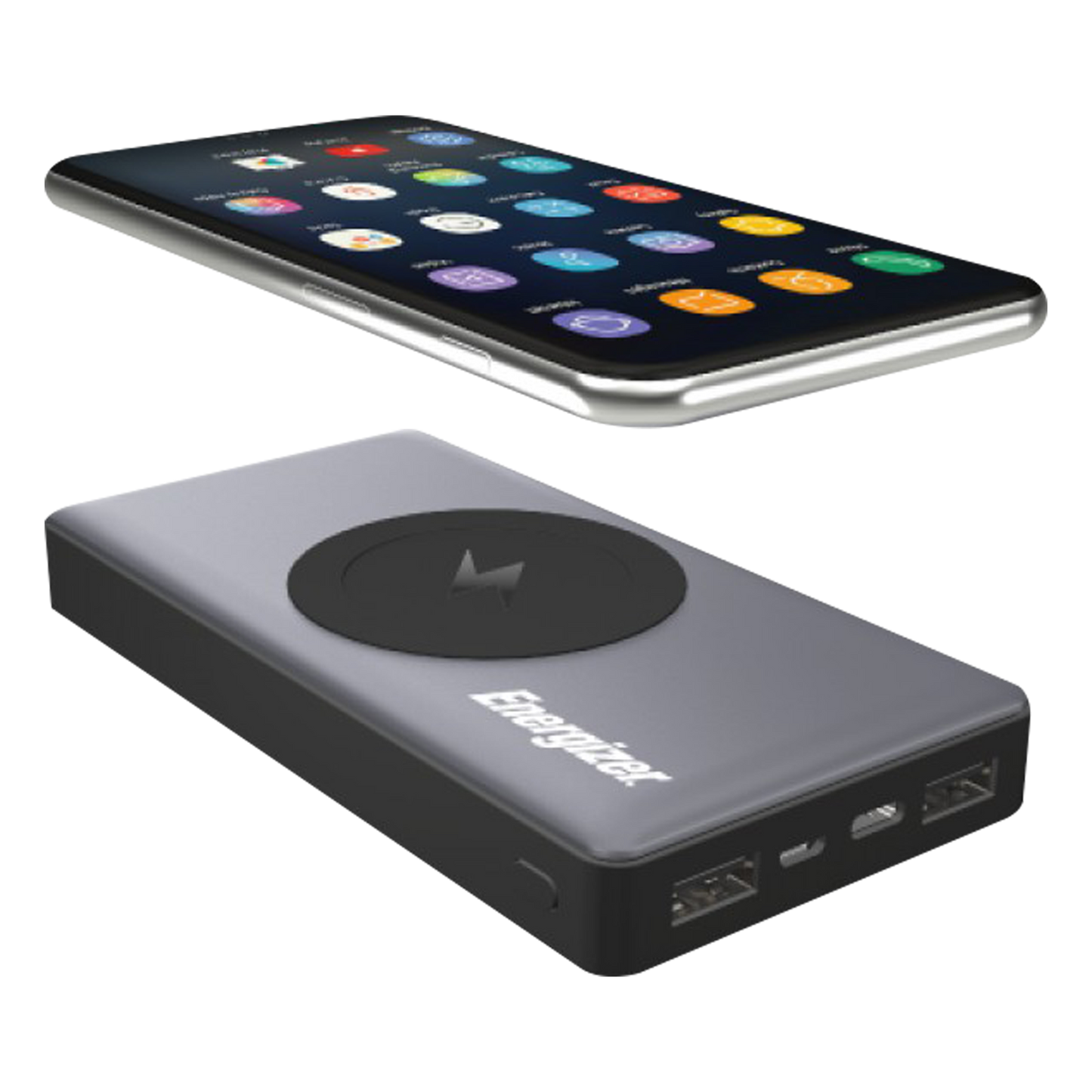 Energizer 10,000mAh Wireless Charging Power Bank QE10000