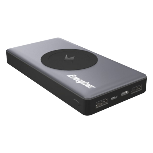 Energizer 10,000mAh Wireless Charging Power Bank QE10000