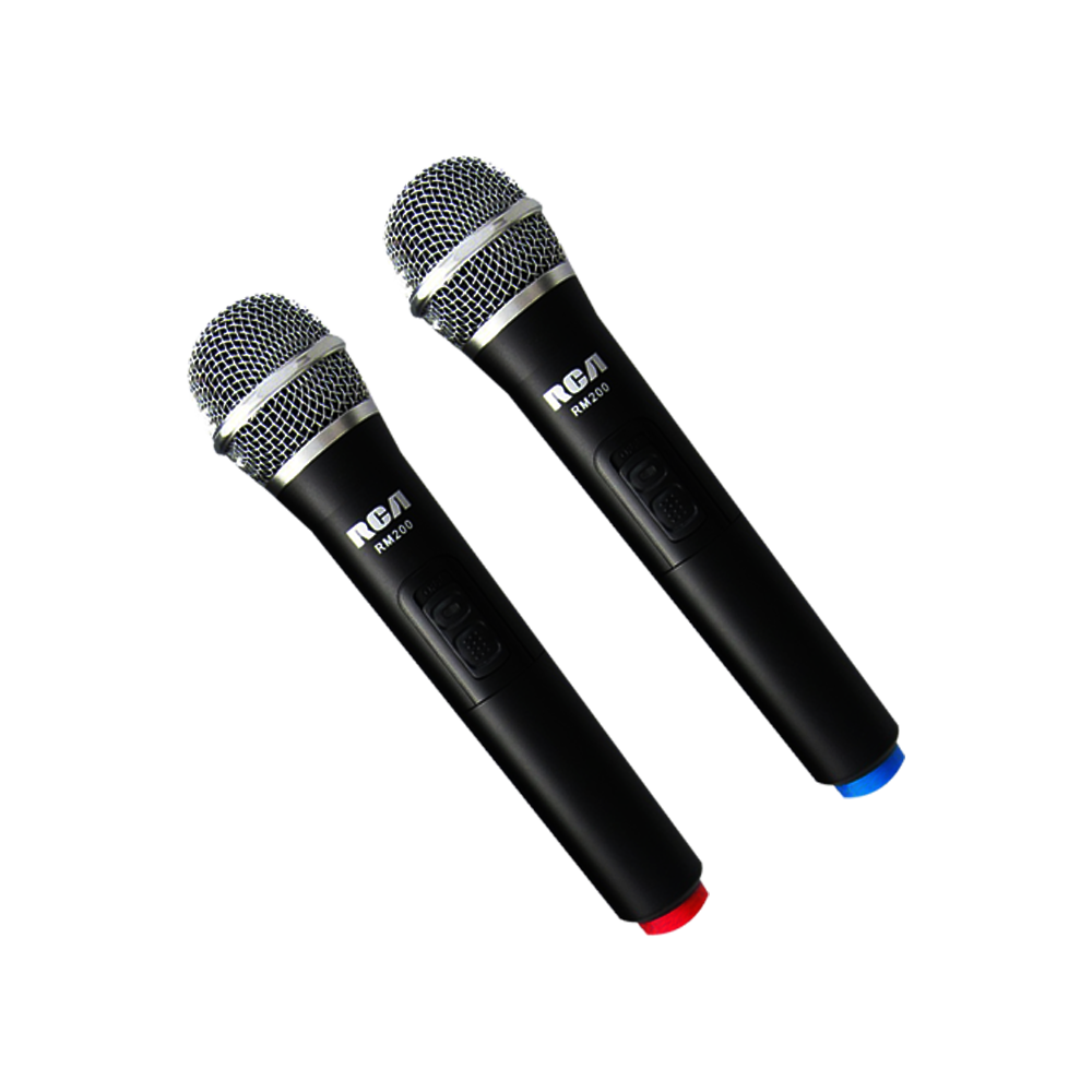 RCA Professional Wireless Microphone with Receiver Pair RM200