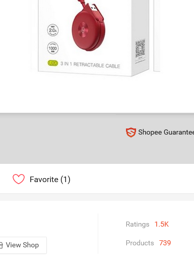 USAMS 3in1 Fast Charging Retractable Cable for Iphone/Micro USB/Type-C (U20)