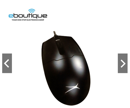 Altec Lansing Wired Mouse for Computer/Laptop (ALBM7124)