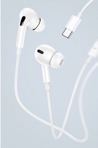 USAMS SJ452 EP-41 TYPE-C IN-EAR EARPHONE 1.2M