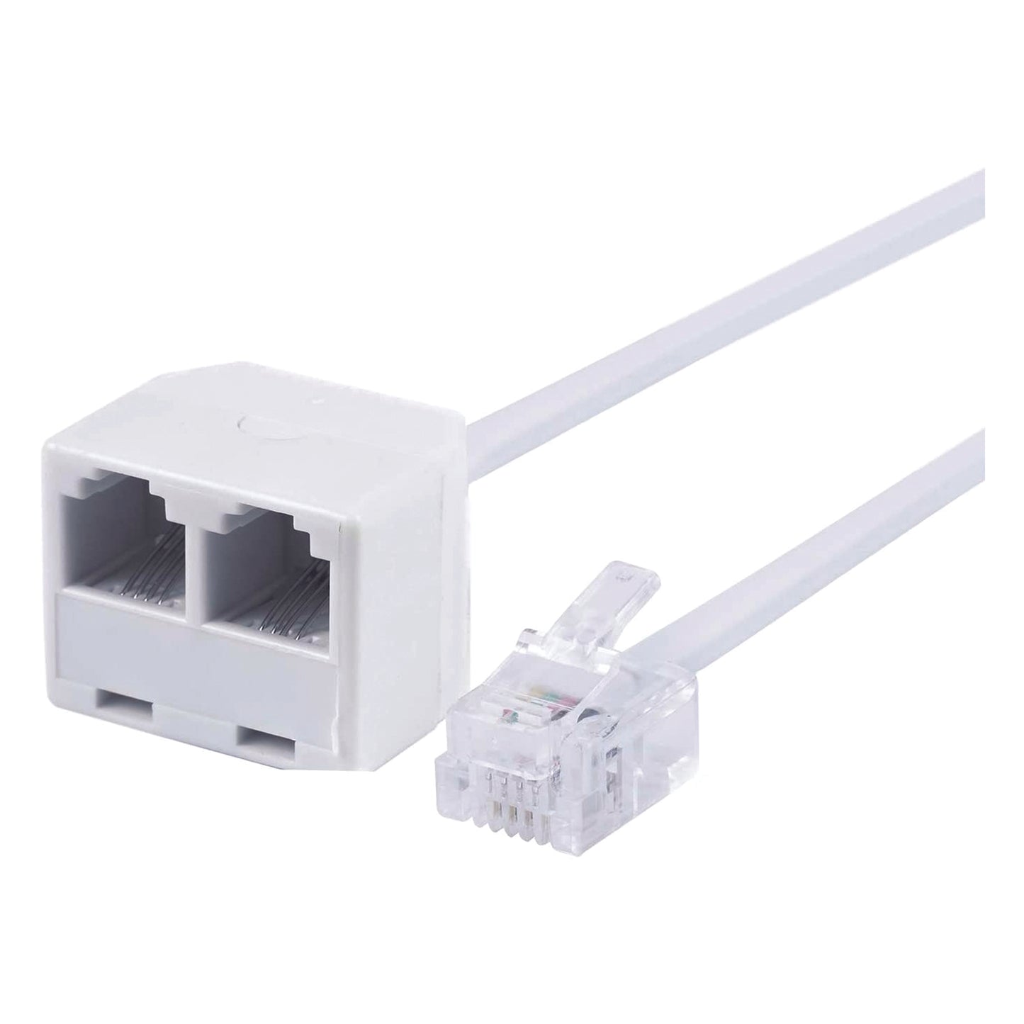 RCA Telephone Line Cord with Duplex Jack 5m TC16-169