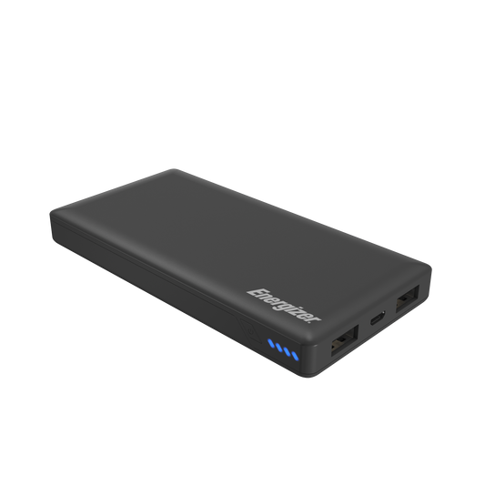 Energizer 10,000mAh Slim Design with Dual Output Power Bank UE10033
