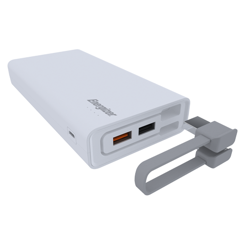 Energizer 20,000mAh Quick Charge 3.0 with Charging Cable Power Bank UE20001QC