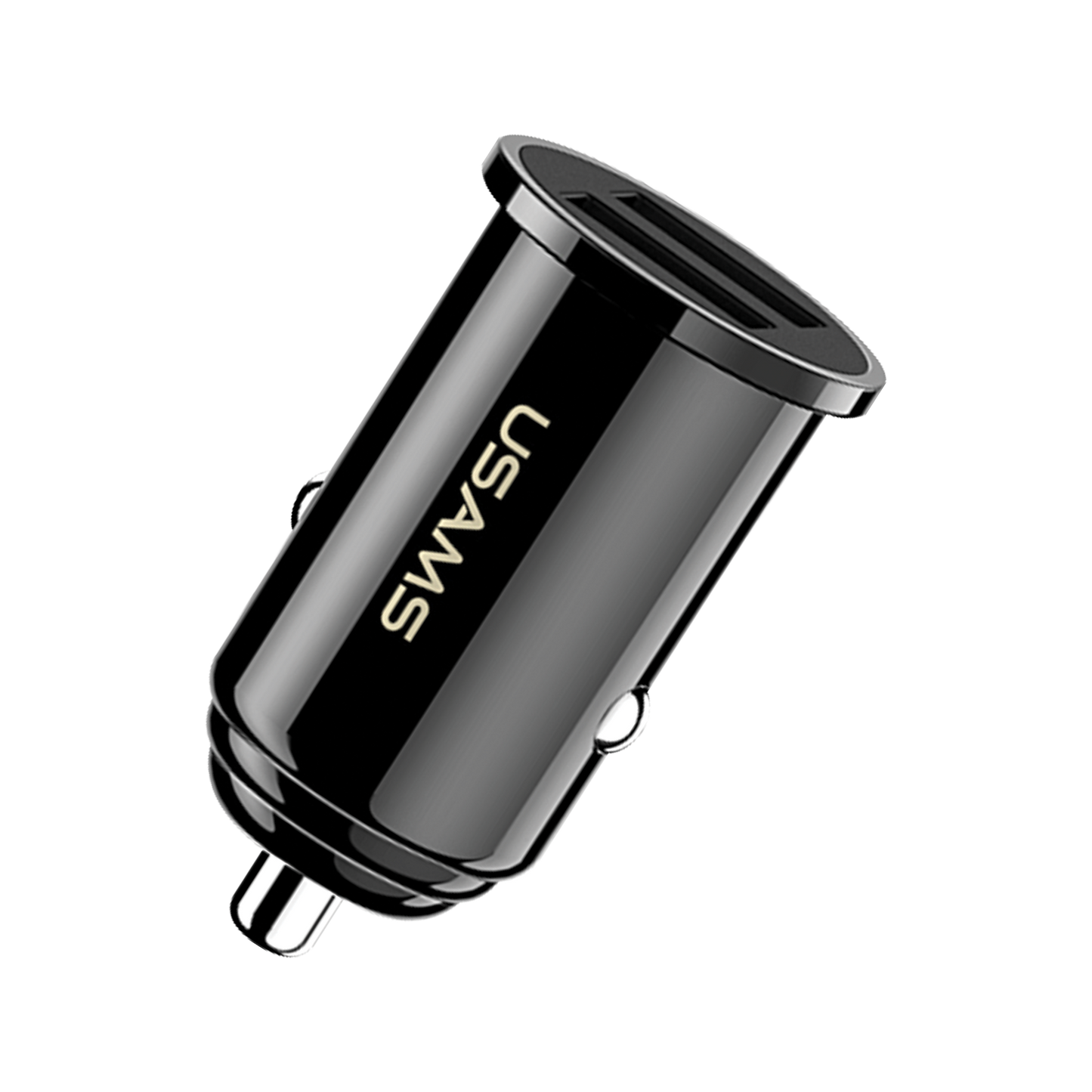 Usams C8 Dual USB Mini Car Charger US-CC055