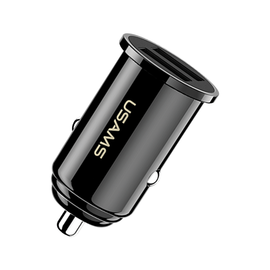 Usams C8 Dual USB Mini Car Charger US-CC055