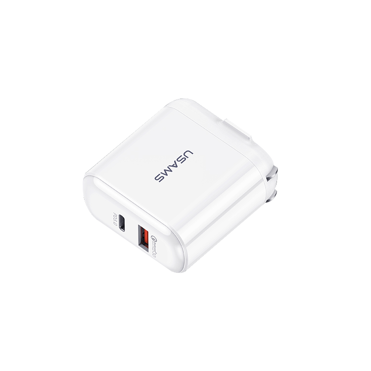 Usams T12 QC3.0+PD3.0 Fast USB Charger (CN) US-CC065