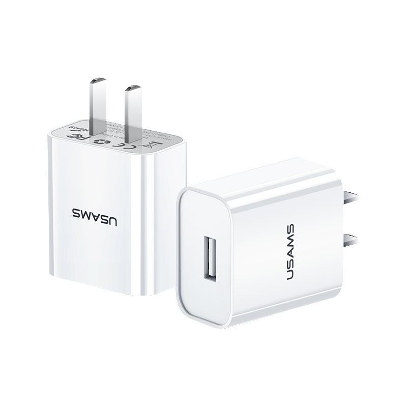 Usams T18 Single USB Travel Charger (CN) US-CC074