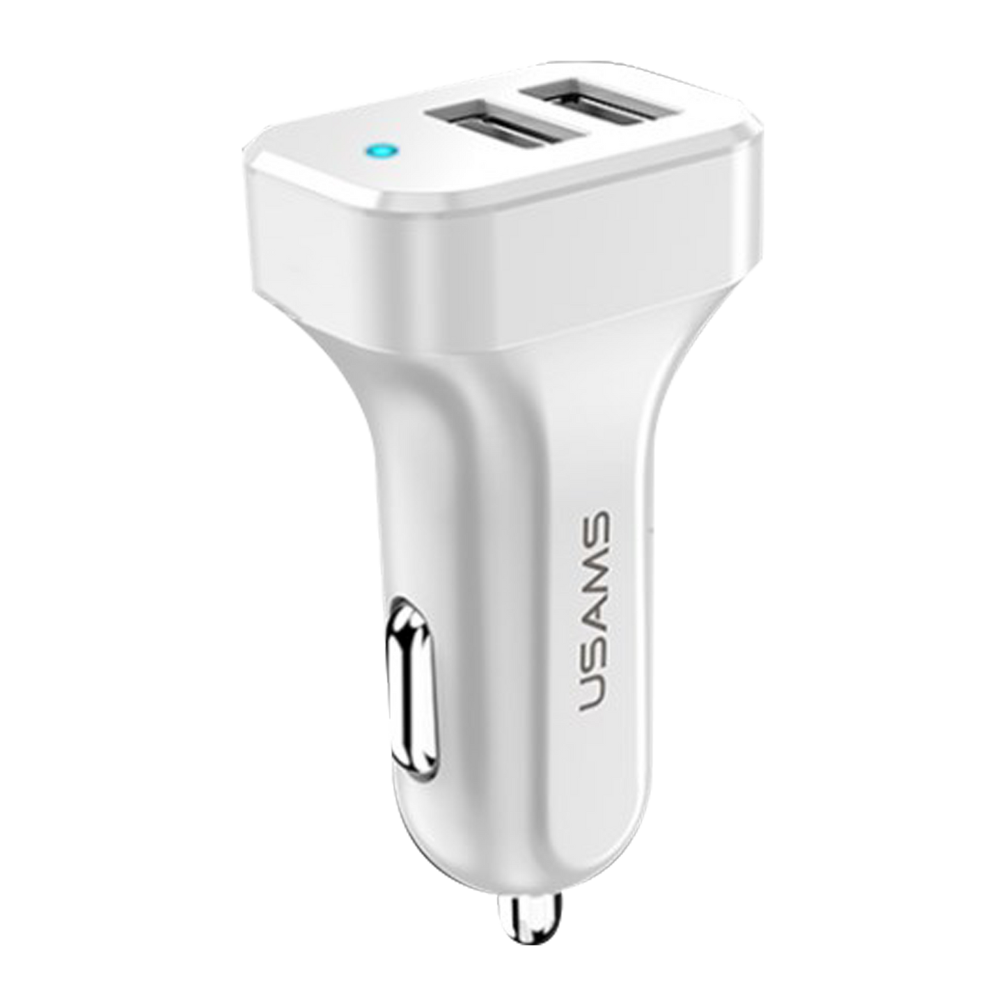 Usams C13 2.1A Dual USB Car Charger US-CC087
