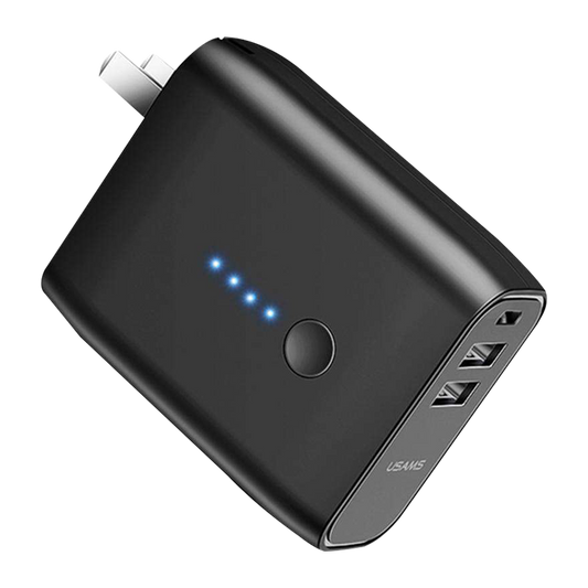 Usams PB3 2-in-1 Wall Charger Power Bank 5000mAh US-CD57