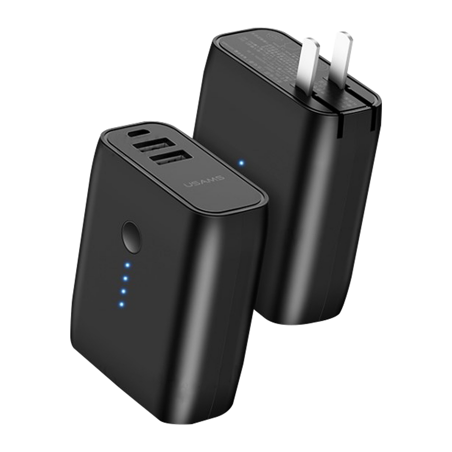 Usams PB3 2-in-1 Wall Charger Power Bank 5000mAh US-CD57