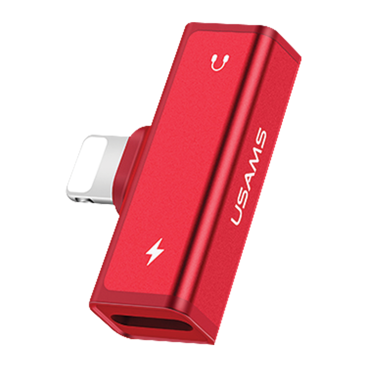 Usams AU05 Dual Lightning Charging and Audio Adapter US-SJ270